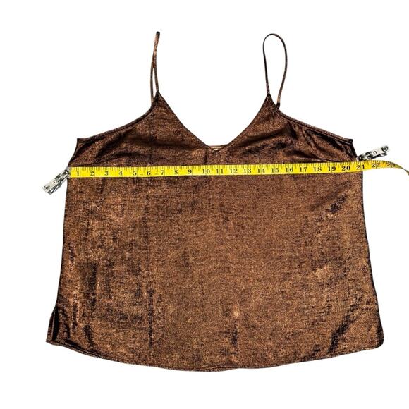 A new day Womens Metallic Bronze Set Size L/M Feminine Holiday Comfy Soft - Picture 10 of 14